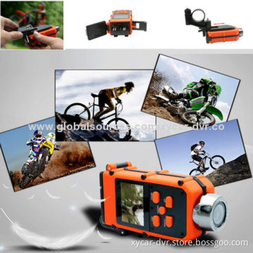 FHD 1080P 30fps night vision camera with H.264 format and built-in micro phone/speaker